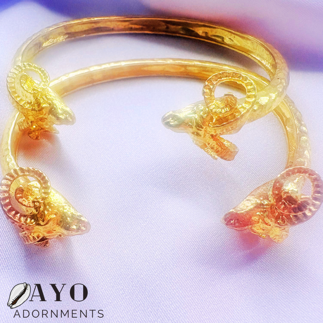 Brass Ram Cuff