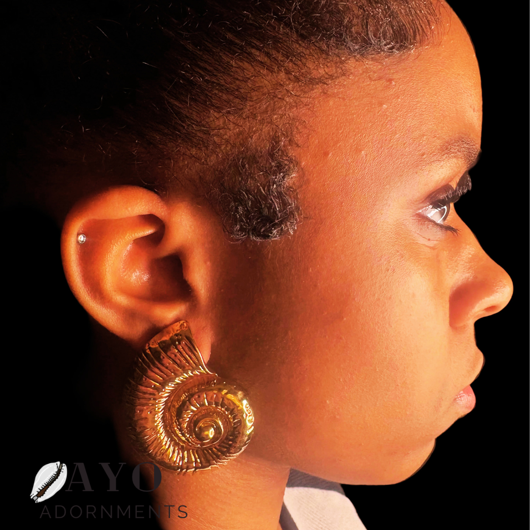 Conch Shell Earrings