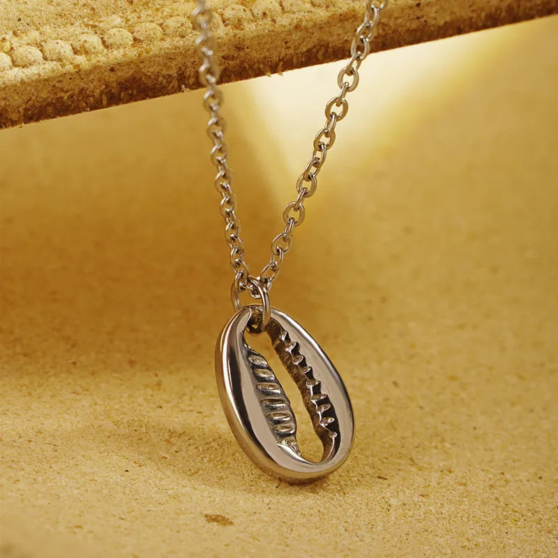 Single Cowrie Necklace