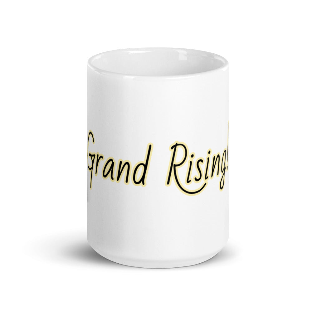 Grand Rising! -White Glossy Mug