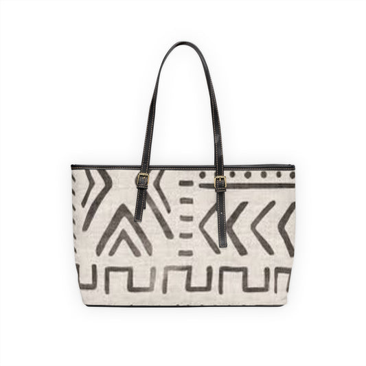 The MAMA Bag- White Mud Print