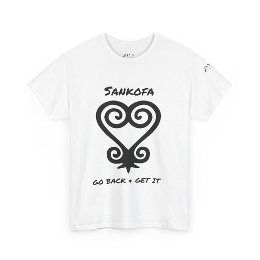 Sankofa Unisex Tee - Go Back + Get It