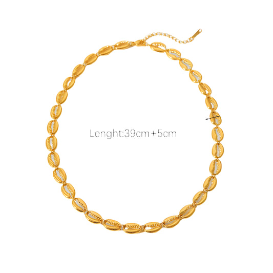 All things Cowrie Necklace