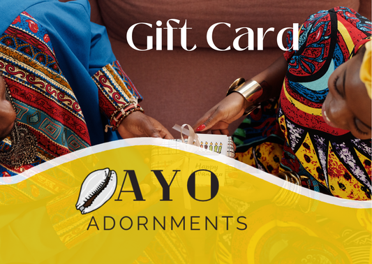 Ayo Adornments Instant Gift Card
