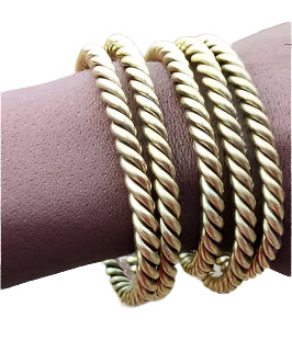 Rope Brass Bracelet