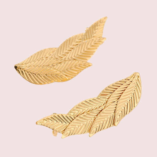 Gold Leaf Ear Cuff
