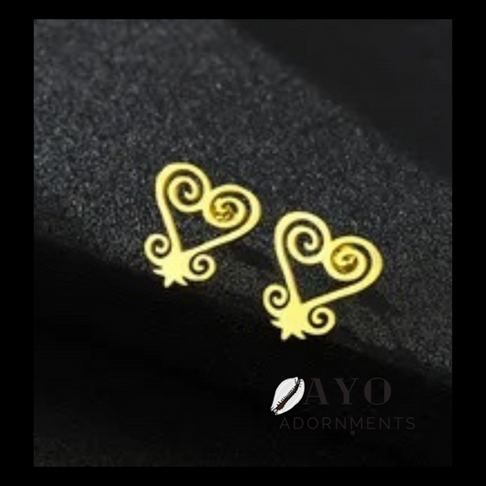 Sankofa Earrings