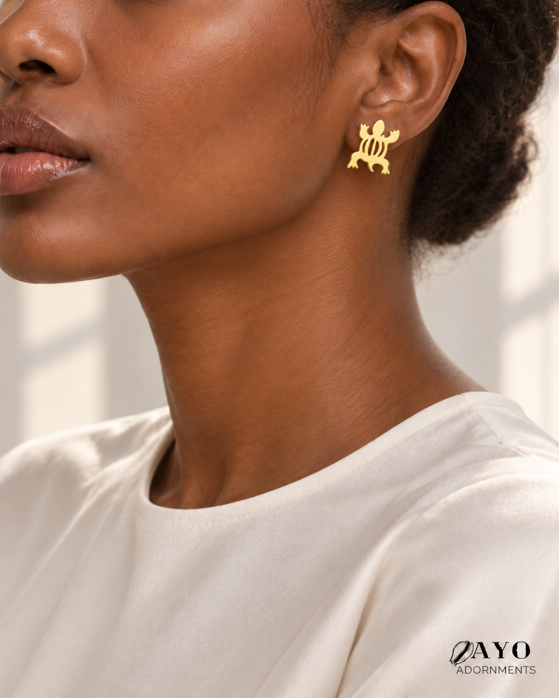 Denkyem Earrings