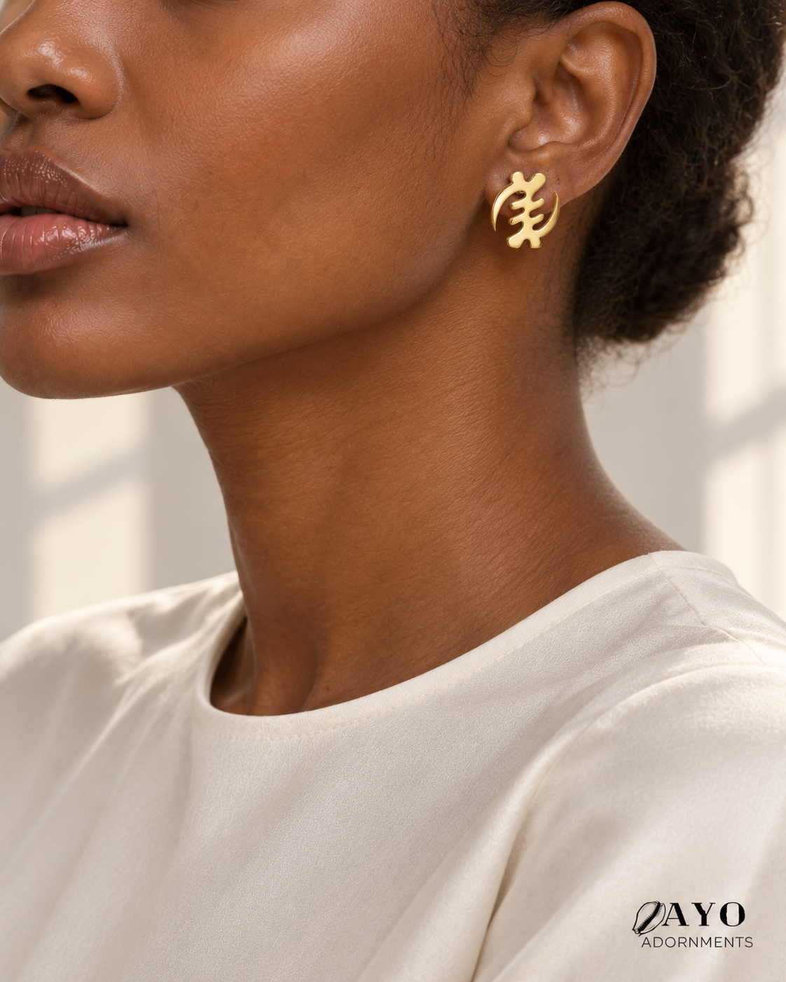 Gye Nyame Earrings