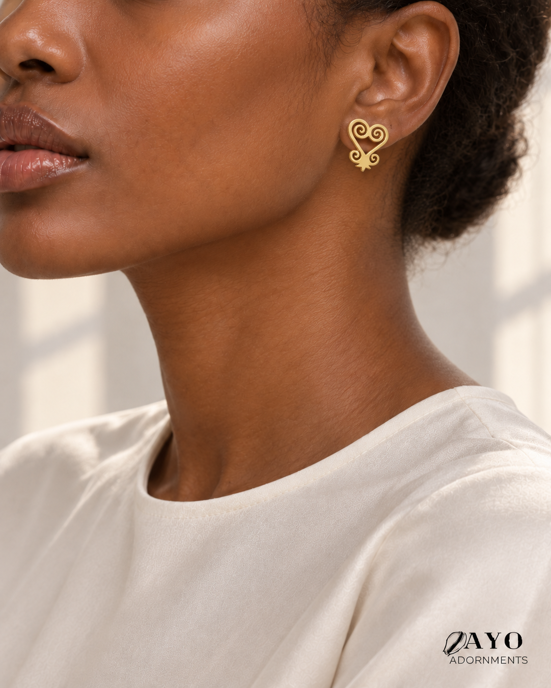 Sankofa Earrings