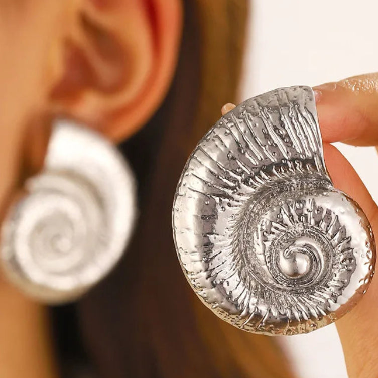 Conch Shell Earrings